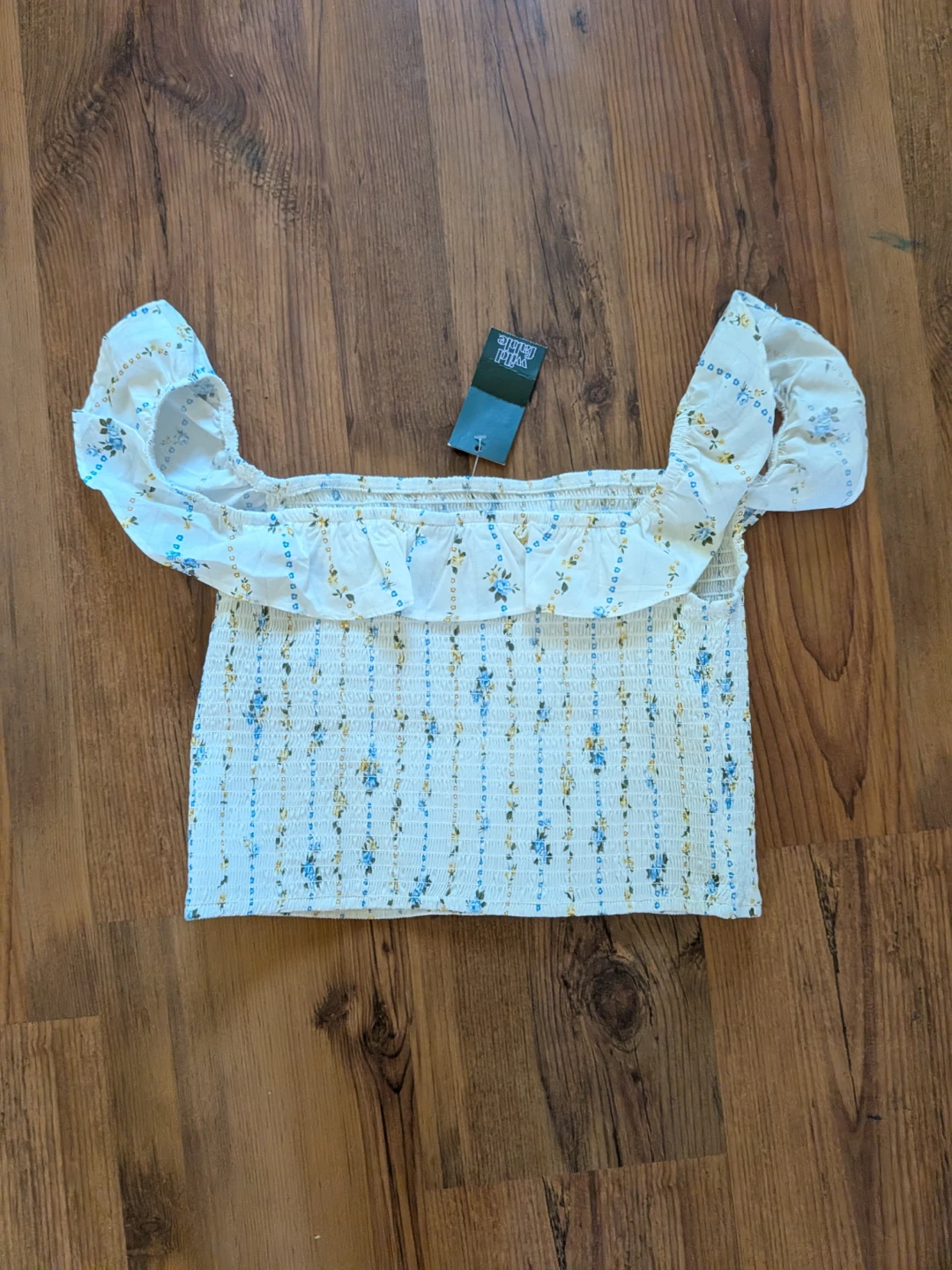 ⚽ Brand new ruched crop top for women - photo 2