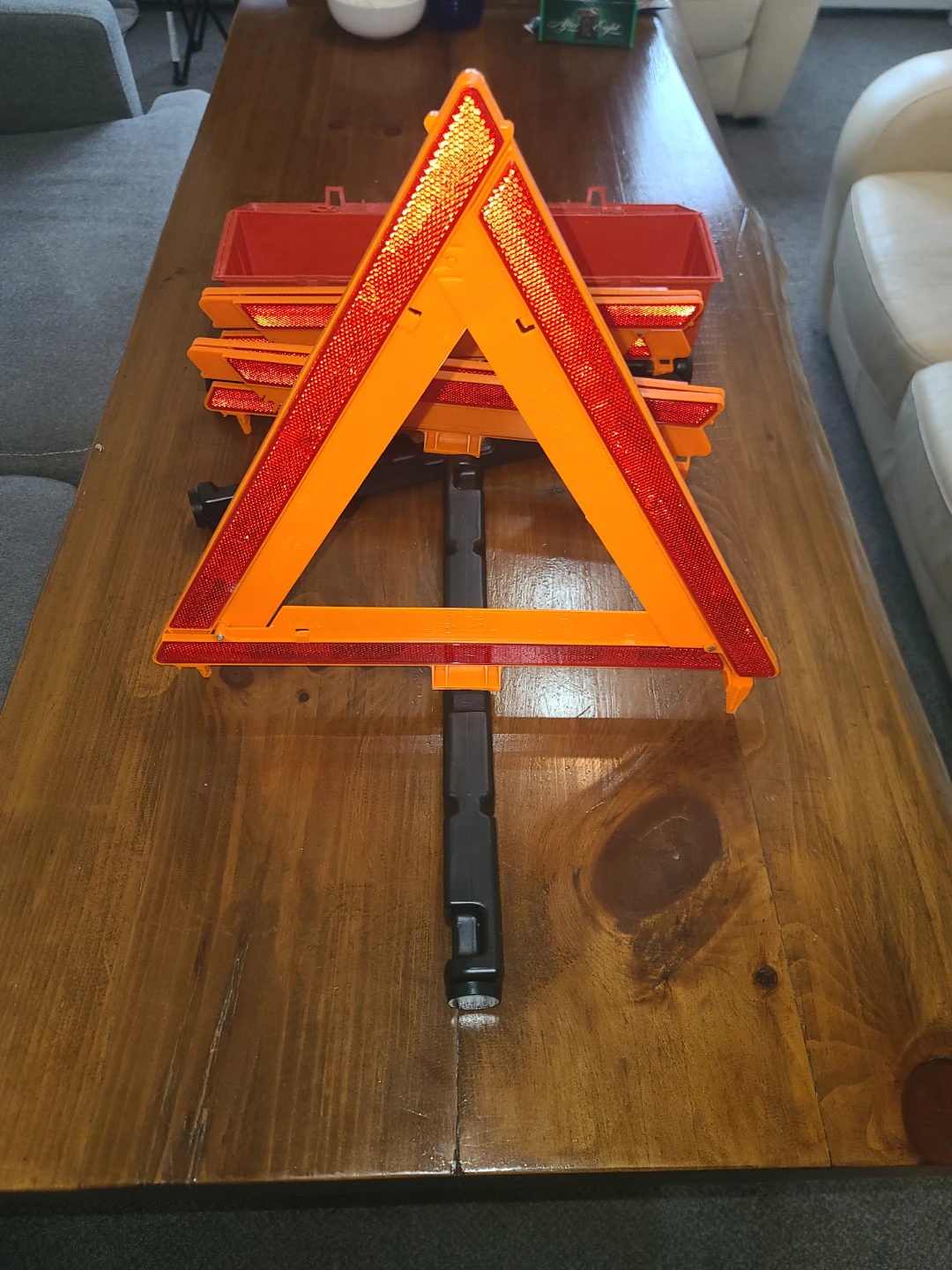 Grote Emergency Roadside Triangle Warning Kit