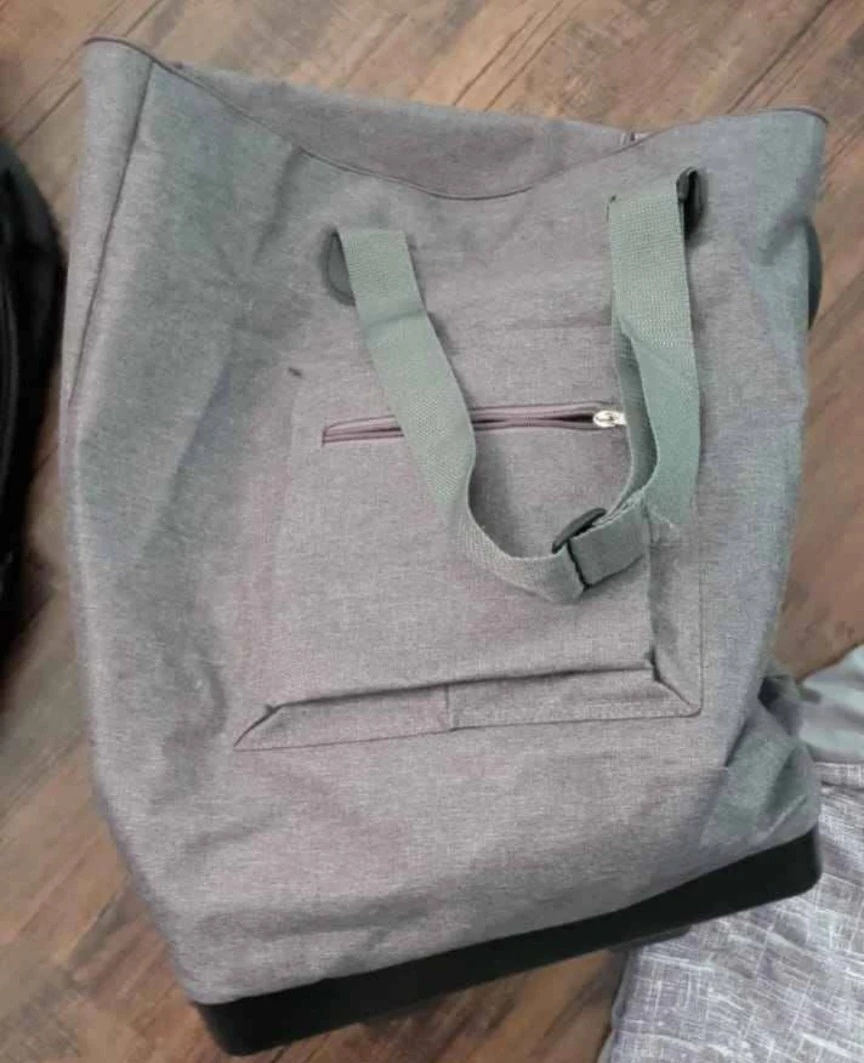 Grey Rolling Duffel Bag - photo 3