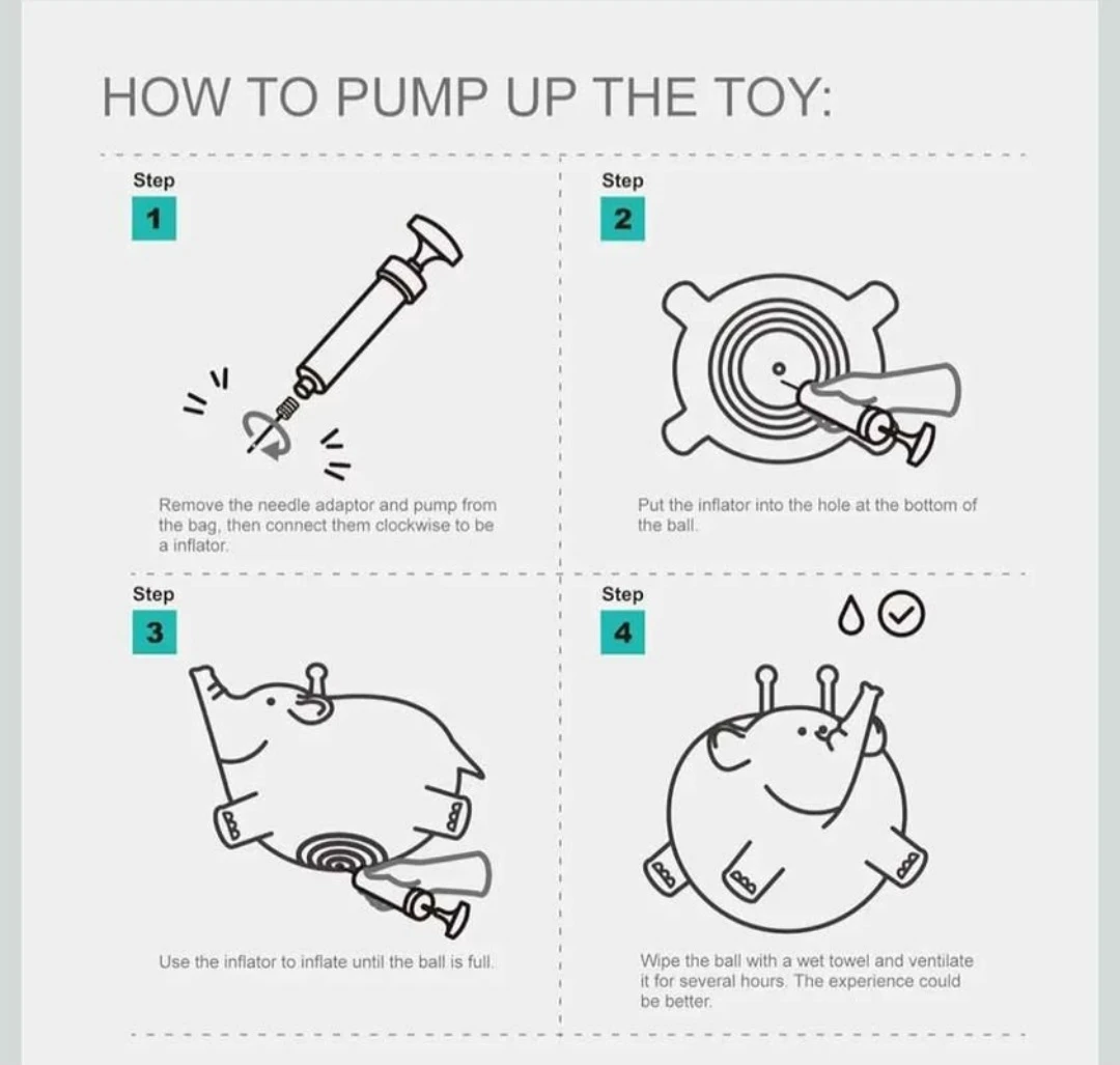 ROBUD Bouncy pig 🐖 Hopper, Bouncy Animals Toy ... - photo 4