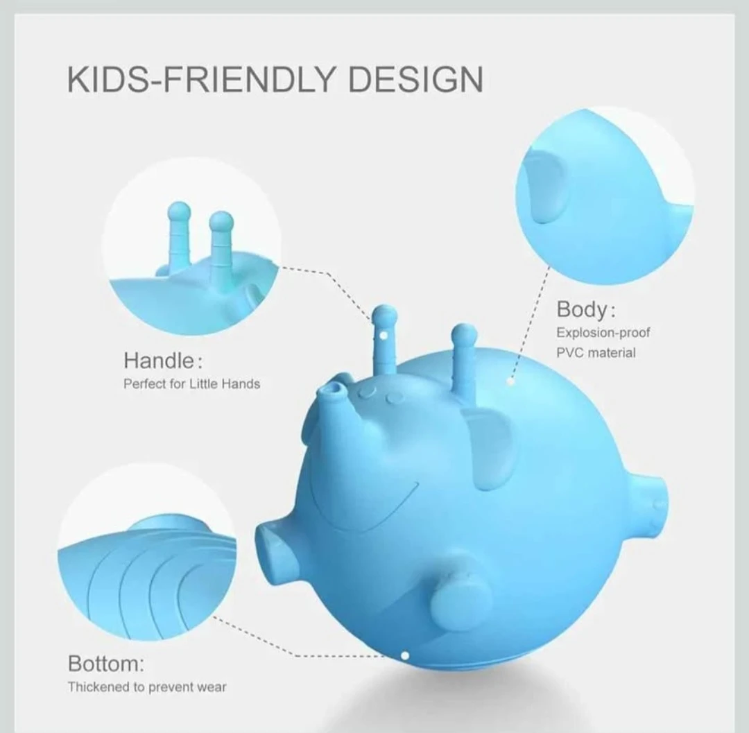 ROBUD Bouncy pig 🐖 Hopper, Bouncy Animals Toy ... - photo 5
