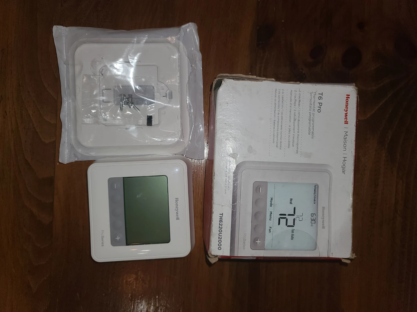 Honeywell T6 Pro Programmable Thermostat - photo 3