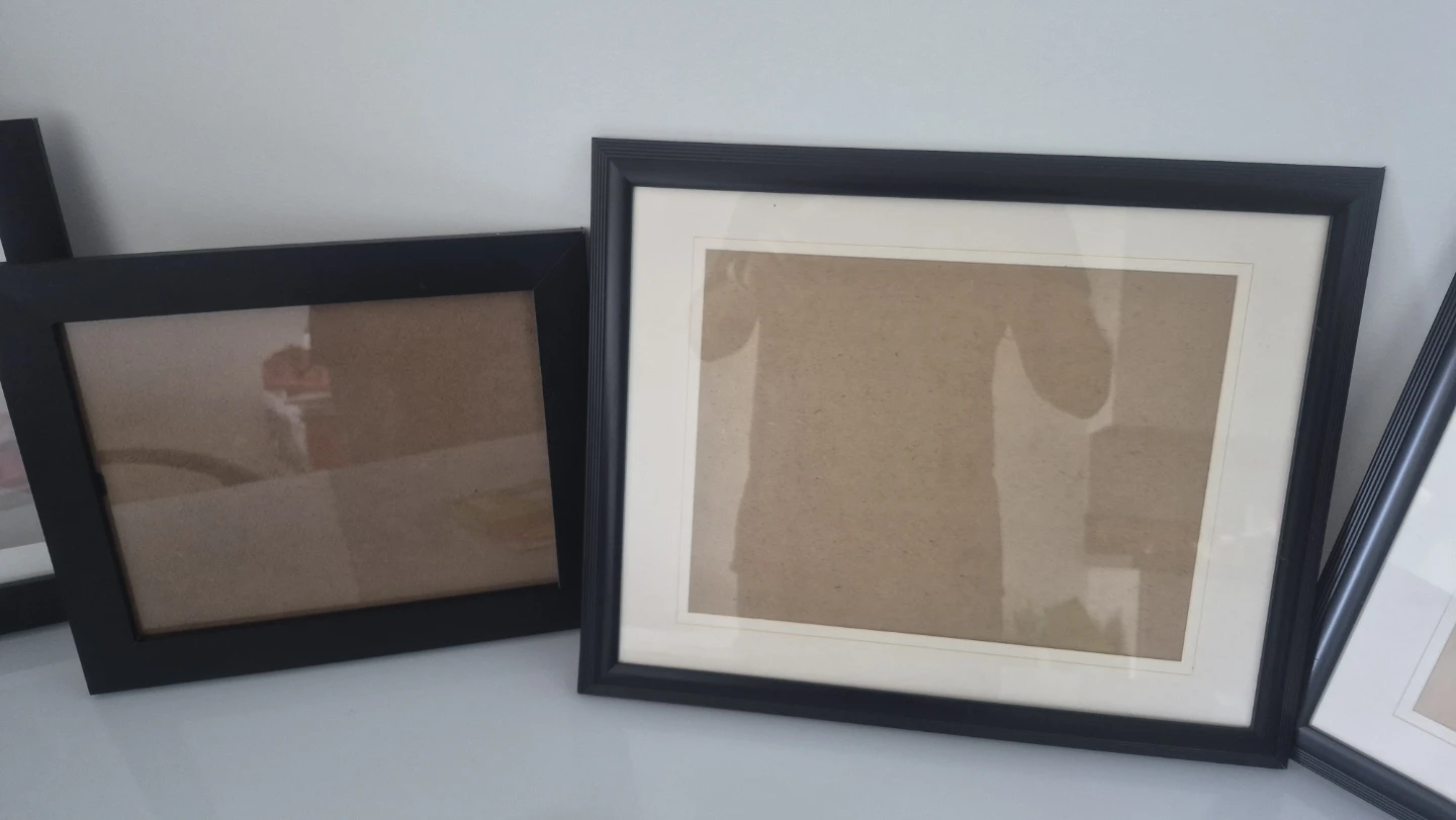 Set of 6 Black Picture Frames - photo 2