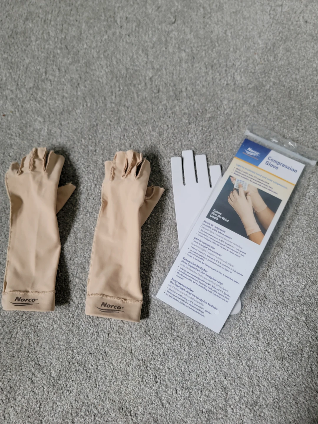 Waterproof Cast Protector Half Arm & Compression Gloves w/ Sling - photo 2