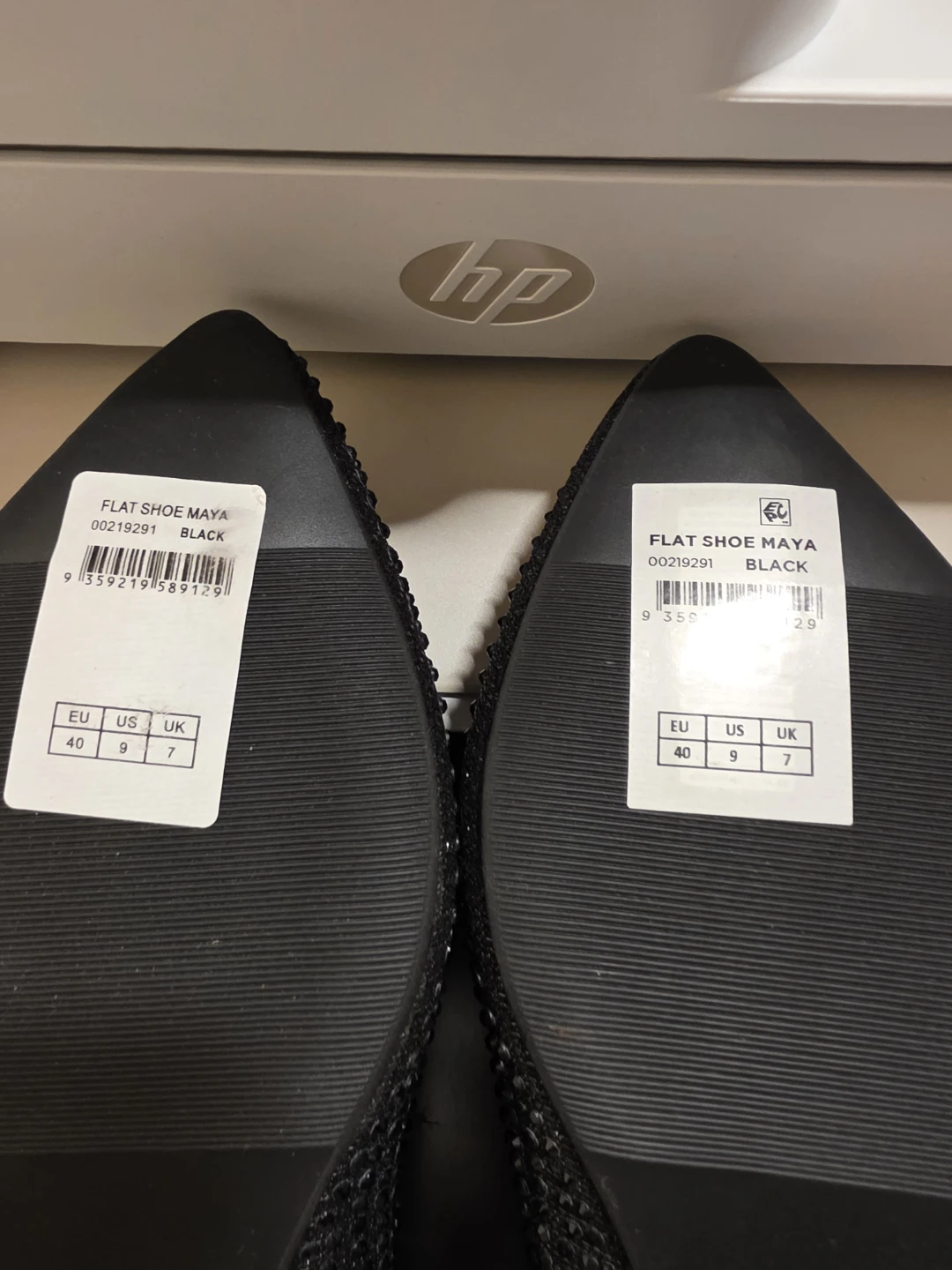 Avenue Flat Shoes Maya Black Embellished - photo 2