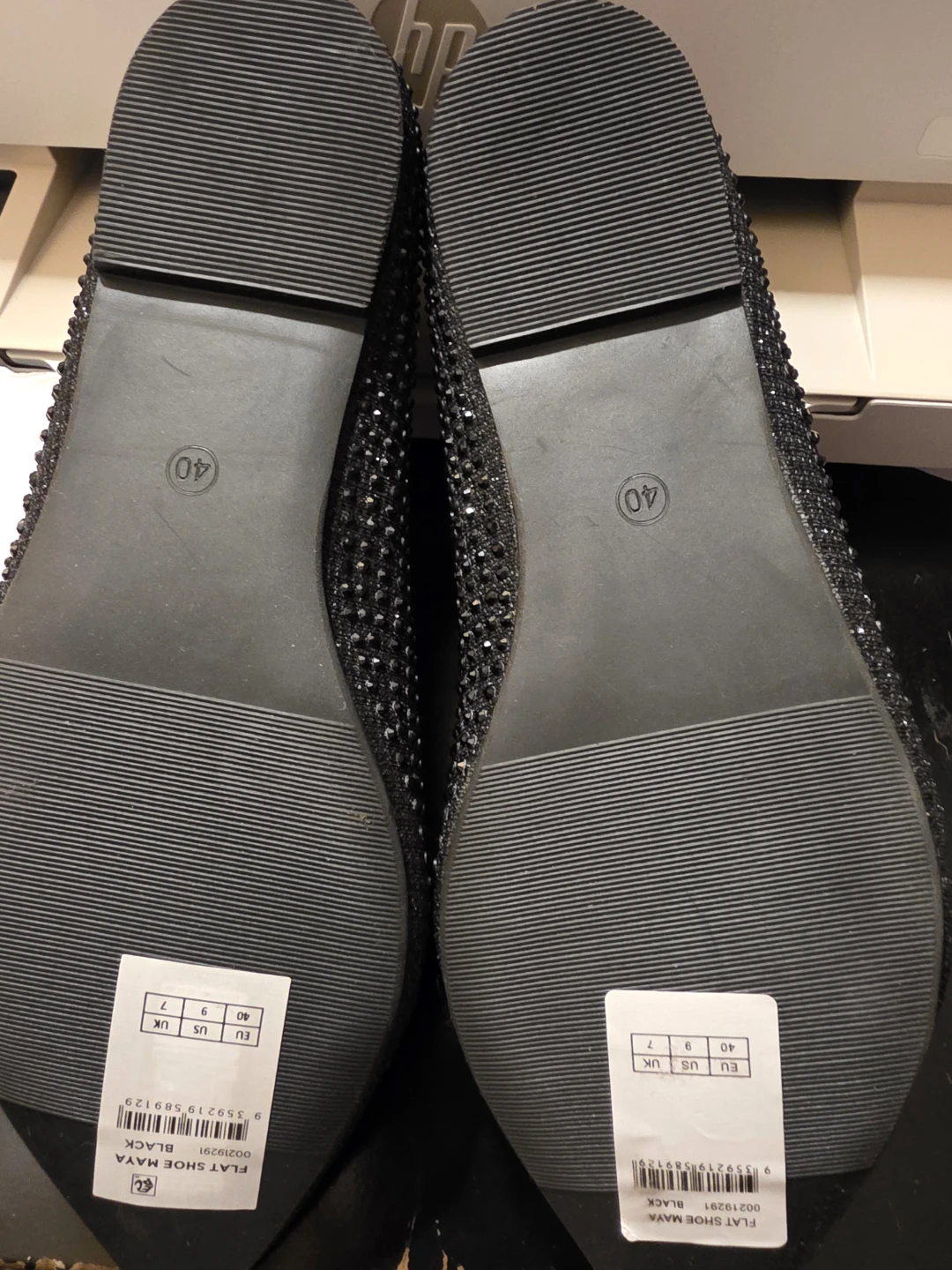 Avenue Flat Shoes Maya Black Embellished - photo 4