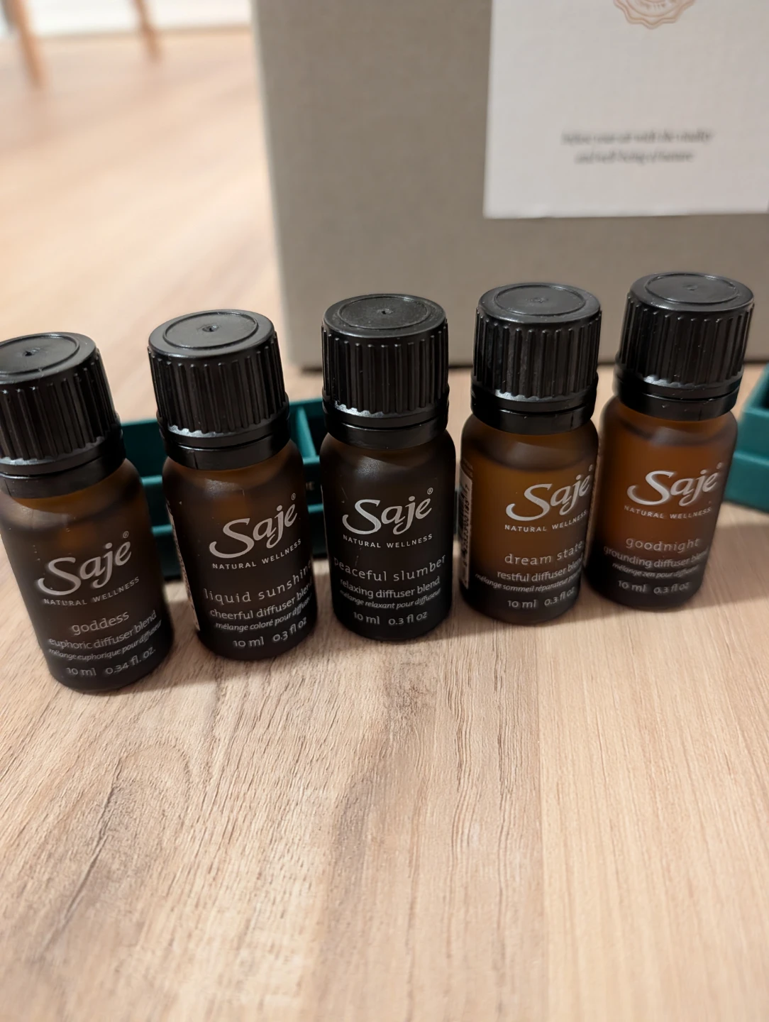 Saje Aroma Cocoon Ultrasonic Diffuser with 5 Essential Oils - photo 5