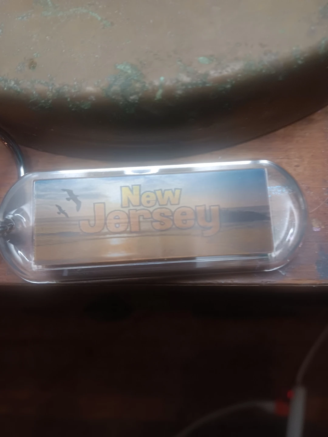 New Jersey Keychain Souvenir