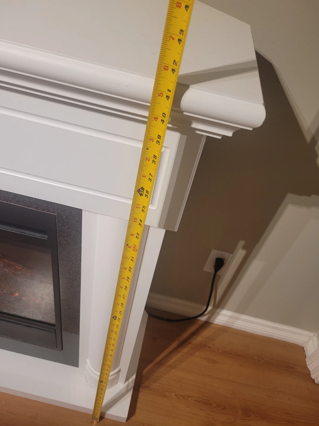 Electric Fireplace, Muskoka, white - photo 4