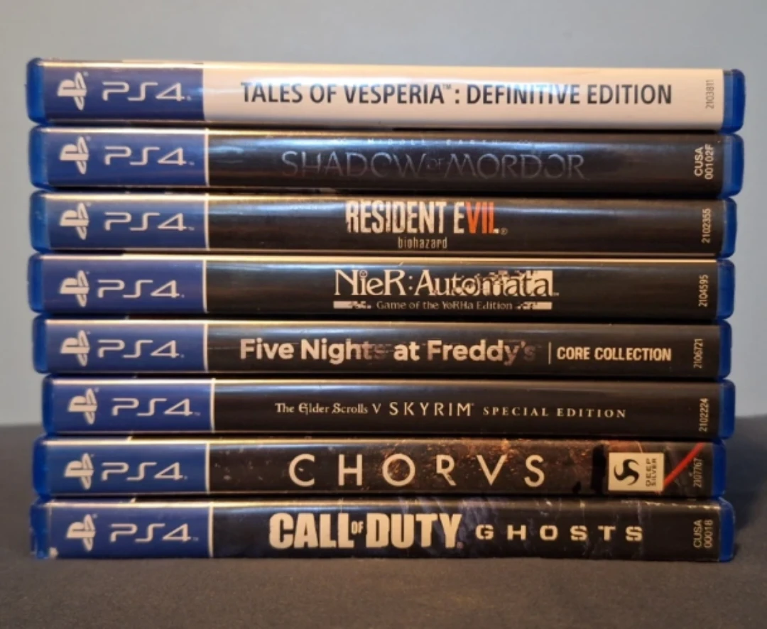 PlayStation 4 Game collection (8) bundle