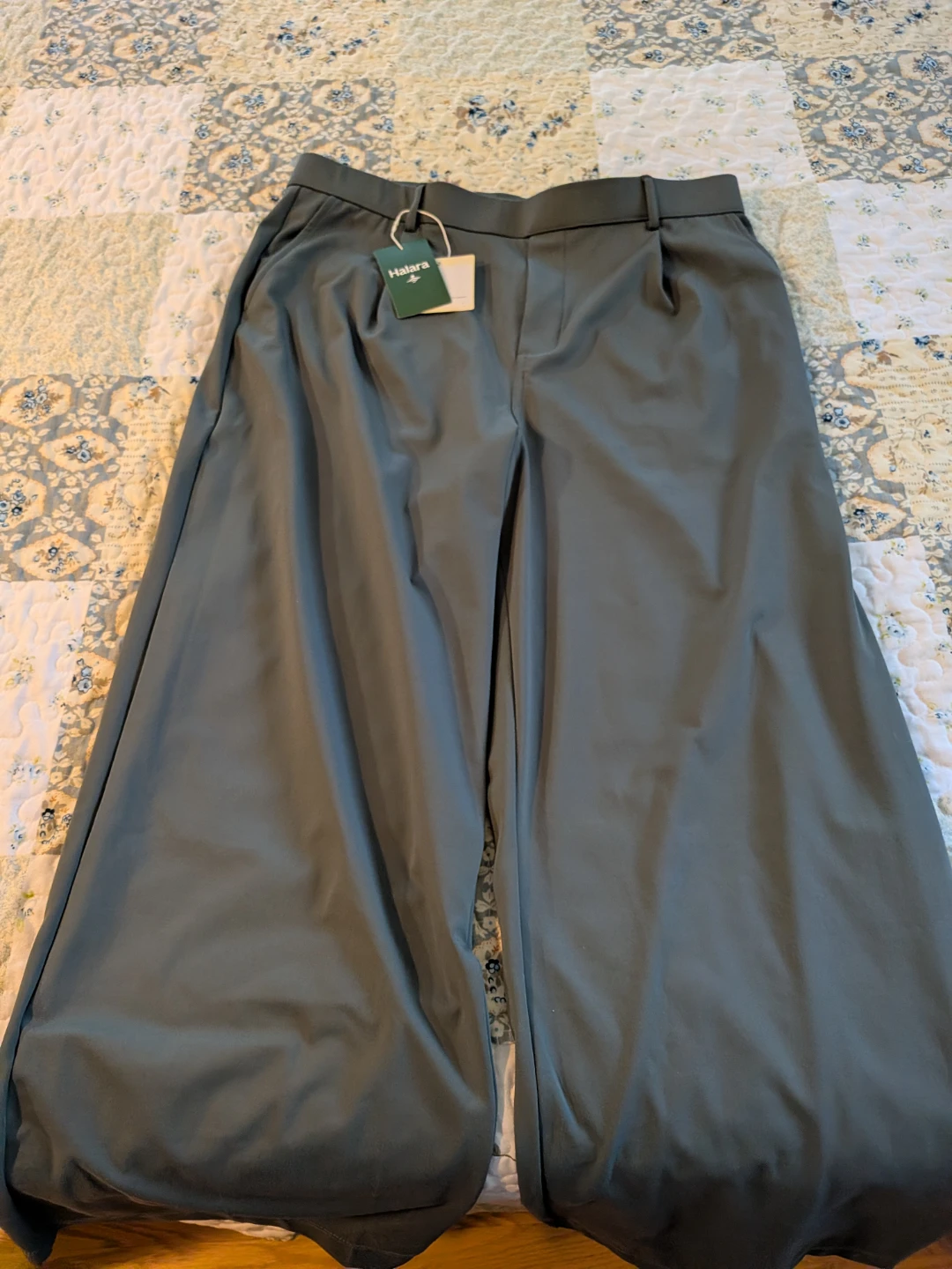 Halara Wide Leg Pants - aquamarine - photo 3