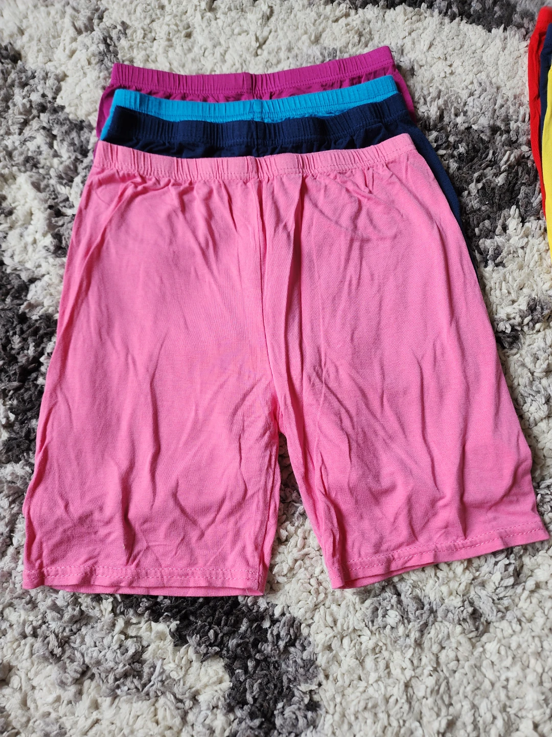 Girls Bike Shorts Bundle - Pink, Blue, Magenta, Red - photo 4