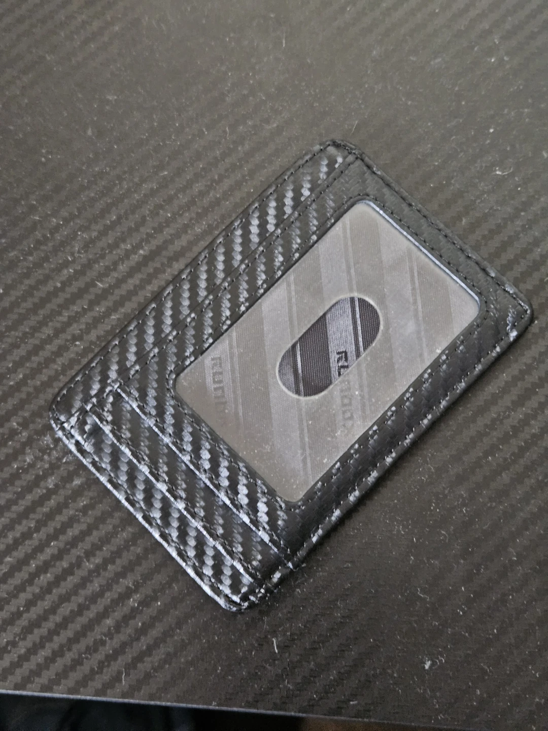 RUNBOX Carbon Fibre Card Holder Wallet