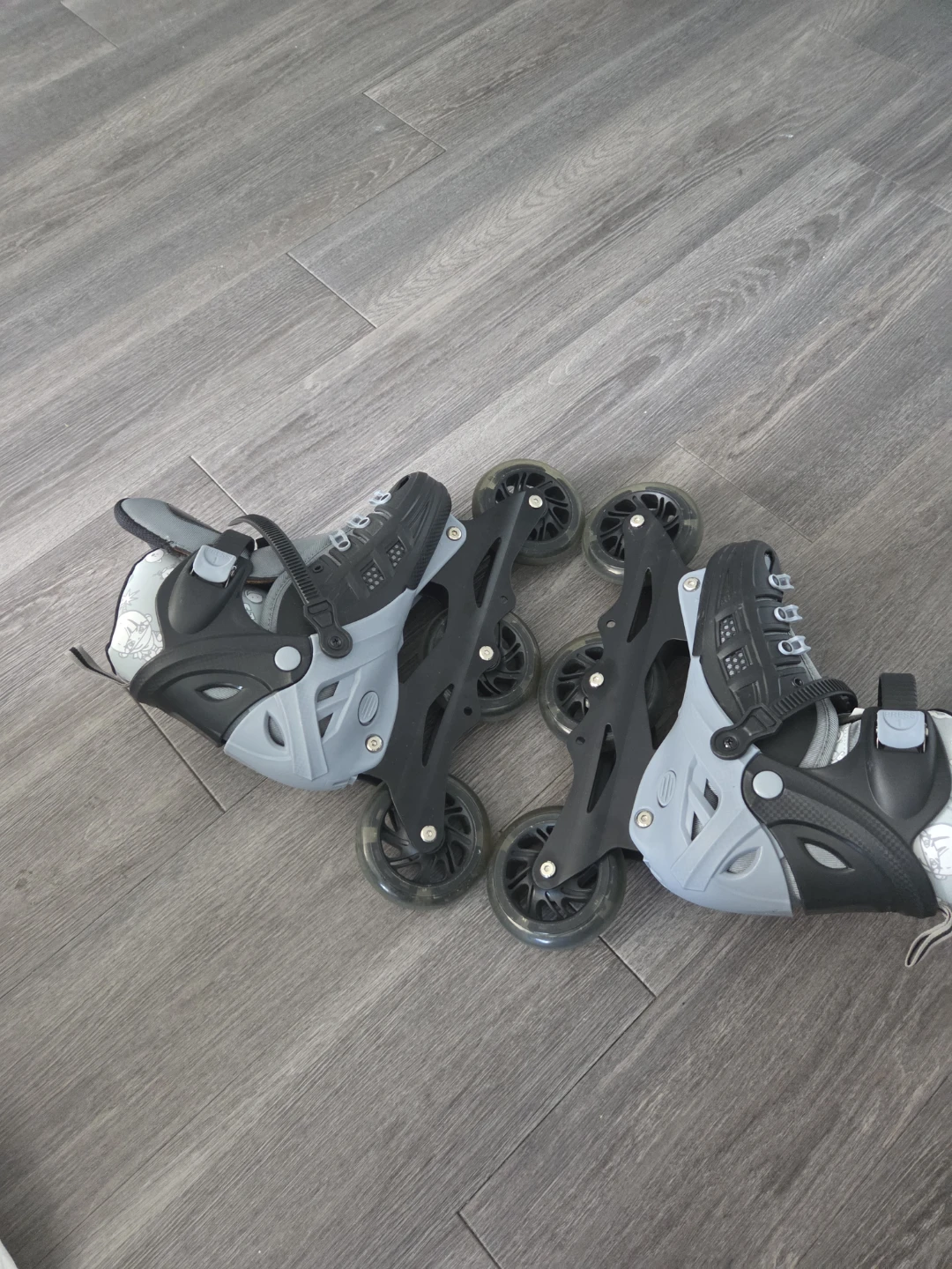 Inline Skates - Grey and Black