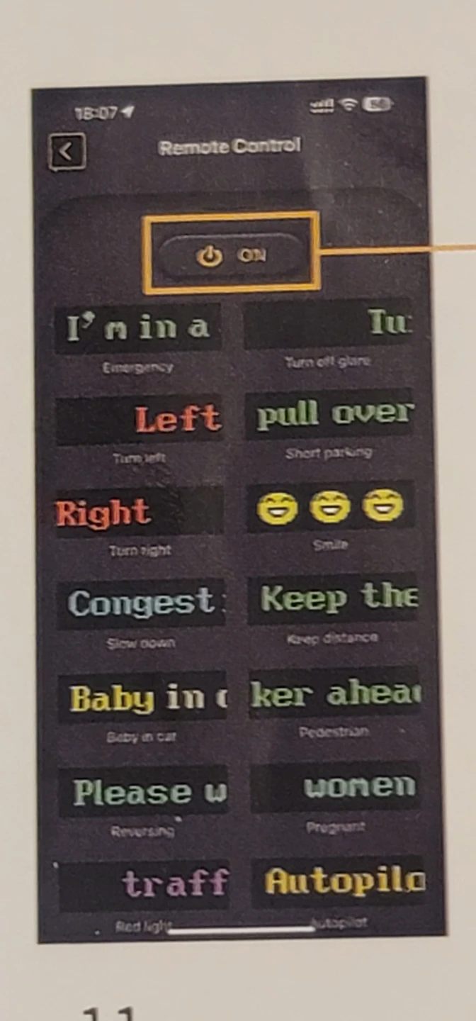LED Matrix Panel Display with Remote Control - photo 3