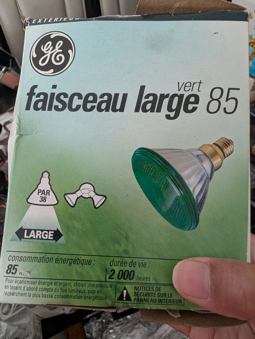 GE Floodlight 85 PAR 38 Bulb - photo 2