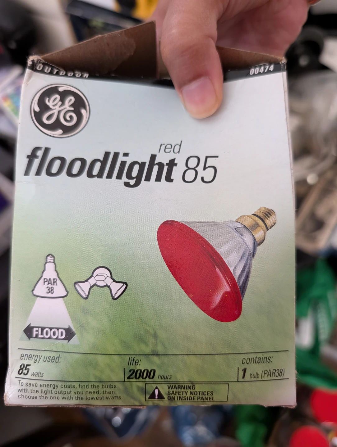 GE Floodlight 85 PAR 38 Bulb - photo 3
