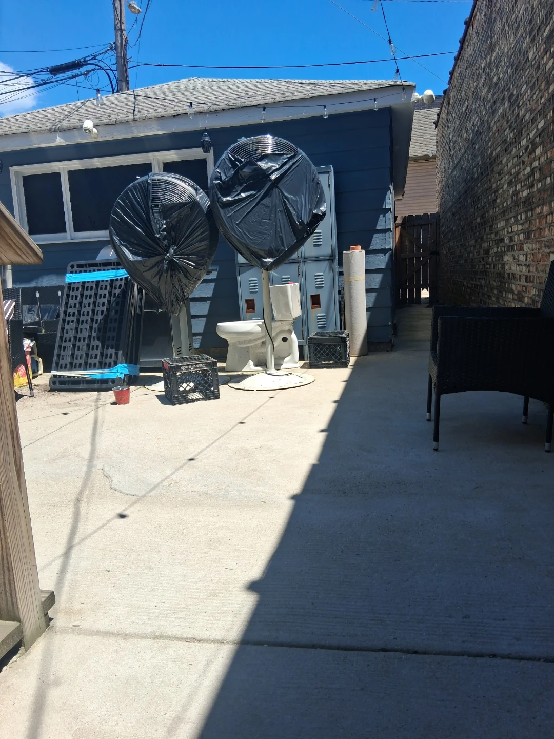 Industrial working fans
