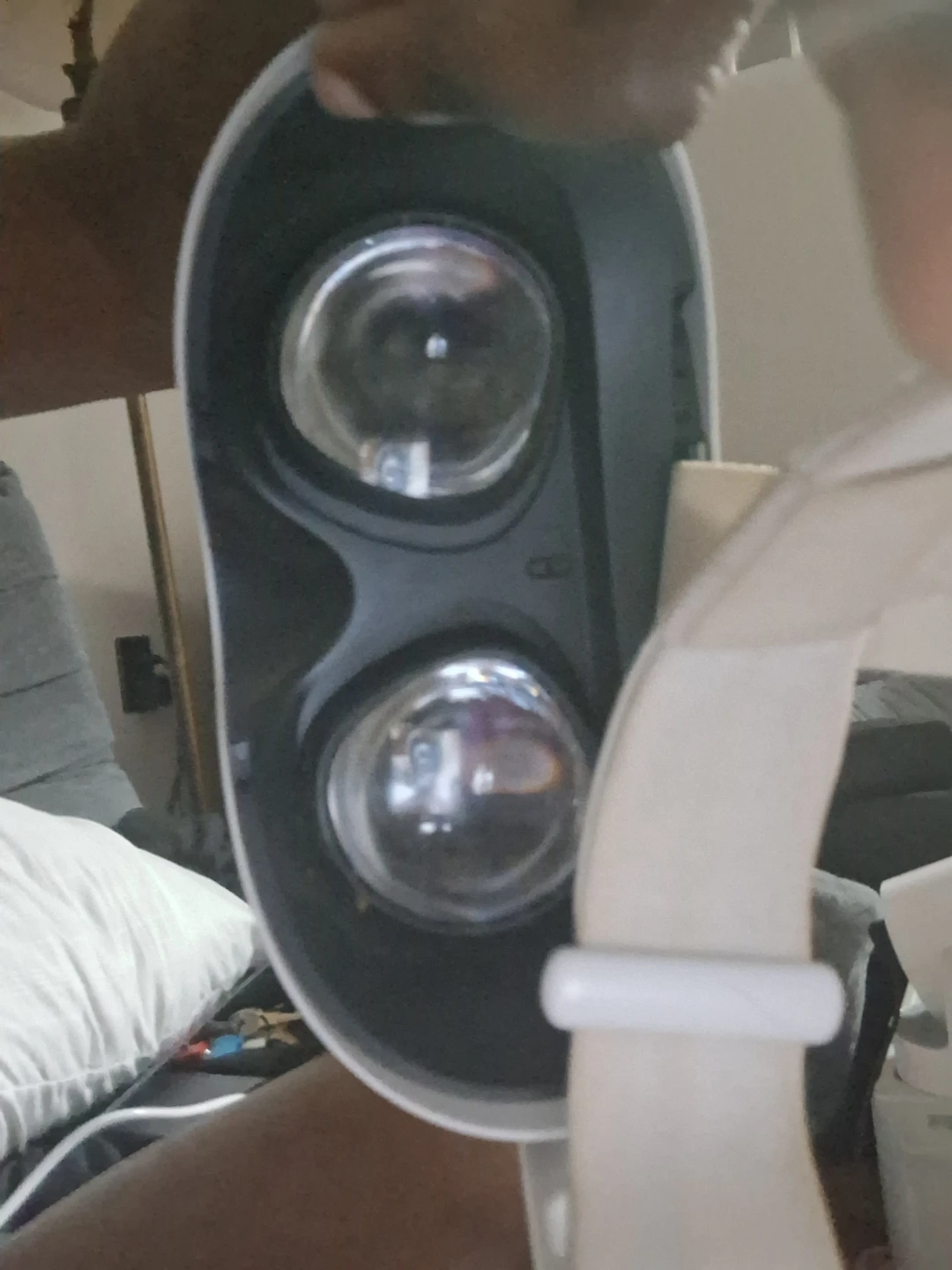 White VR Headset
