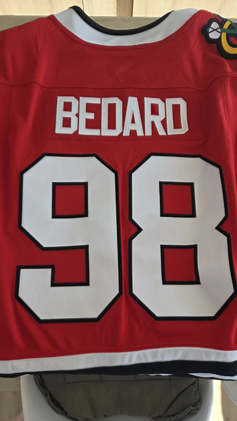 Connor Bedard Chicago Blackhawks Jersey - photo 3