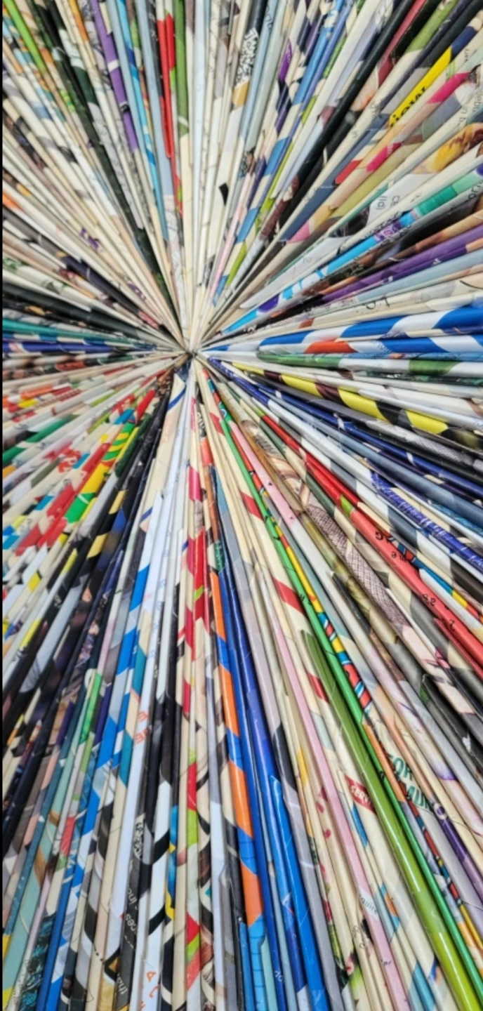 ⚽ Recycled Magazine Wall Art - photo 2