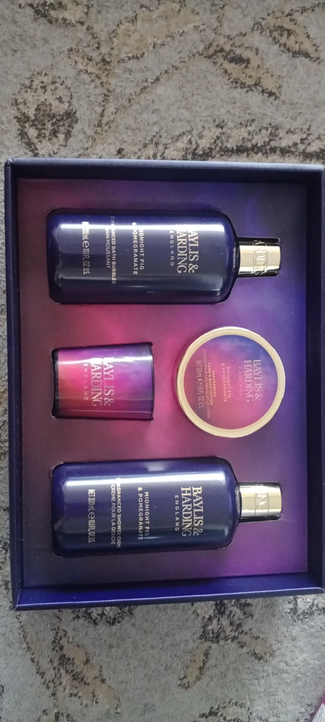 Baylis & Harding Midnight Fig & Pomegranate Bathing Set - photo 3