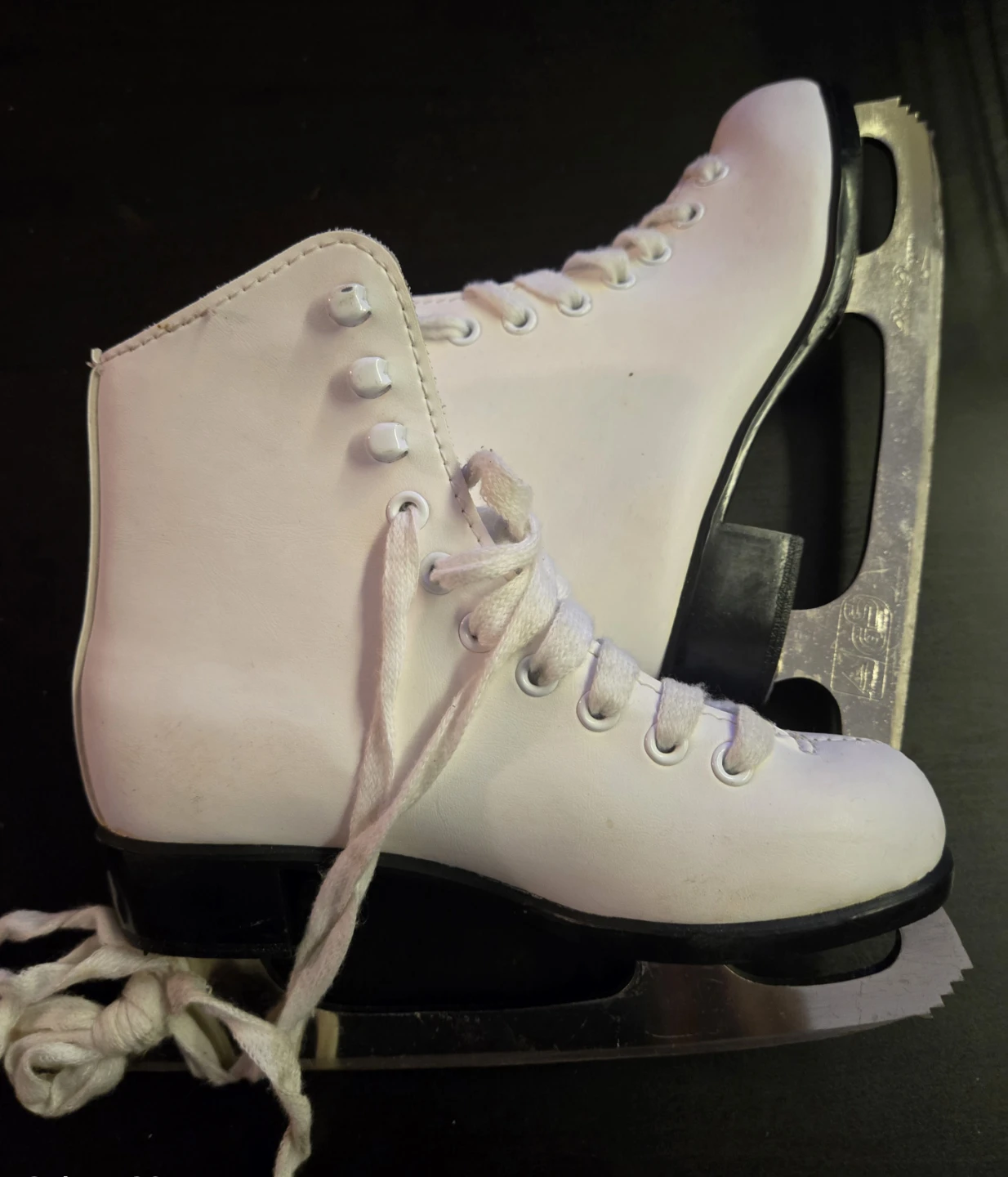 White Figure Skates Size 12