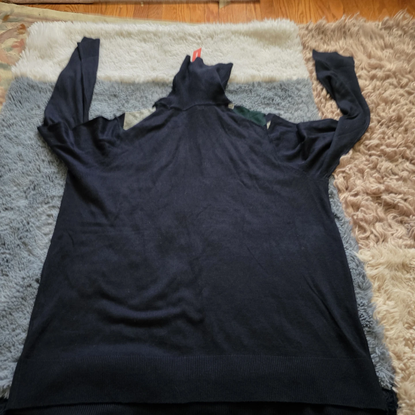 Men's 1X Argyle Turtleneck Sweater - photo 5