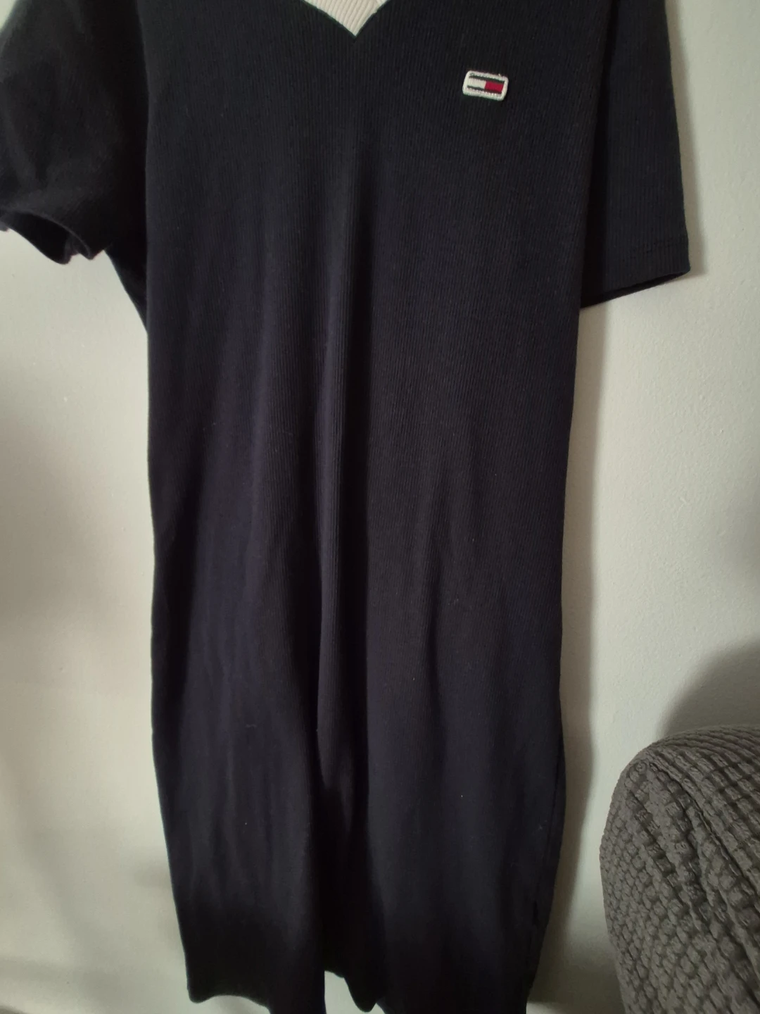 Tommy Jeans V-Neck Ribbed Dress - photo 3