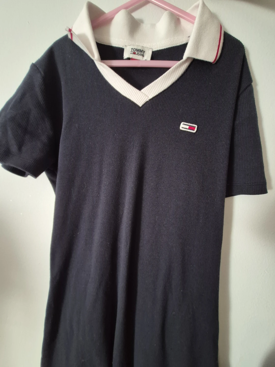 Tommy Jeans V-Neck Ribbed Dress - photo 2