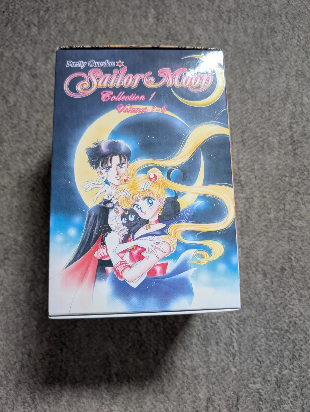 Sailor Moon manga box set vol. 1-6