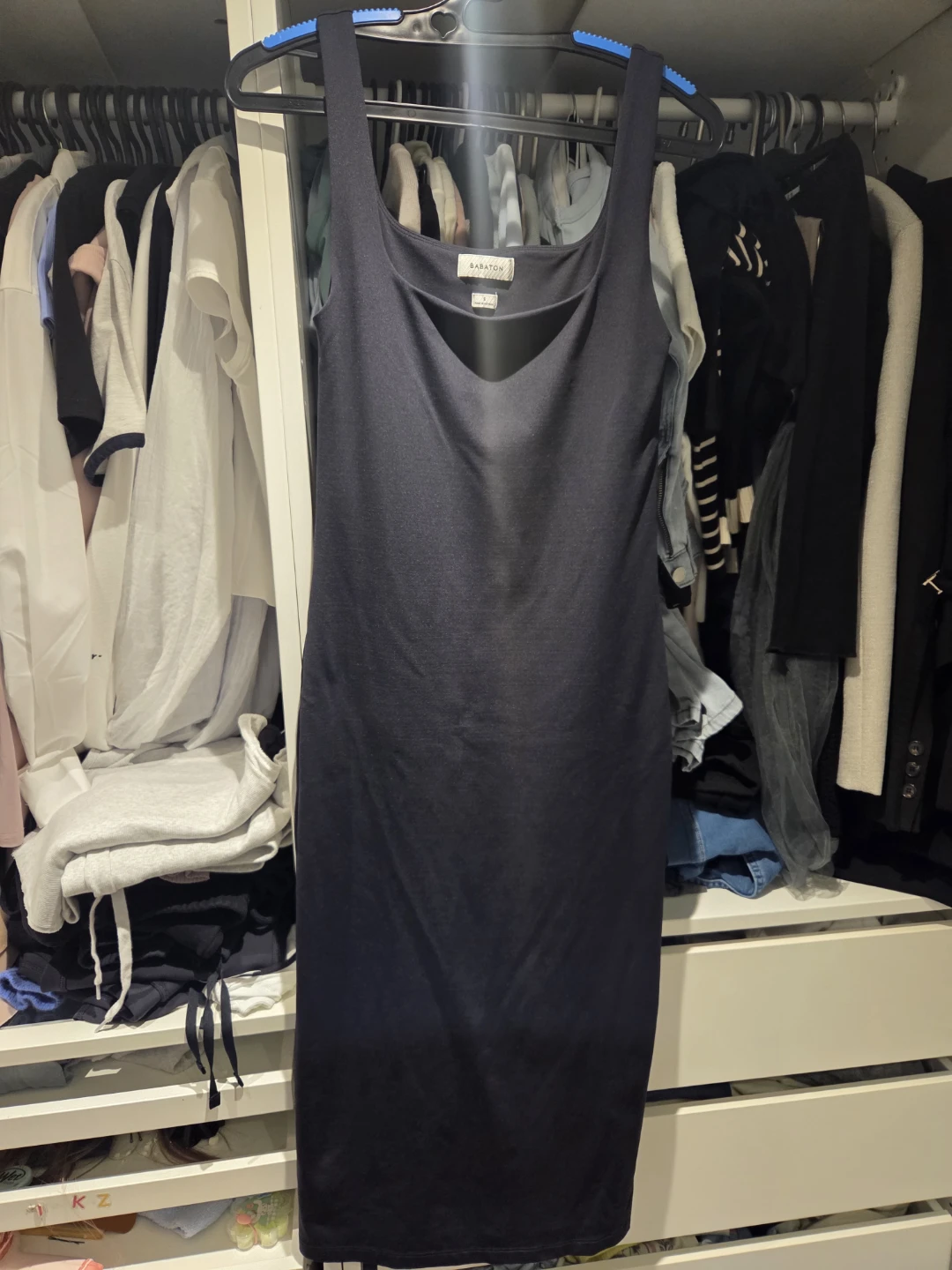 Aritzia Contour Squareneck Midi Dress - photo 2