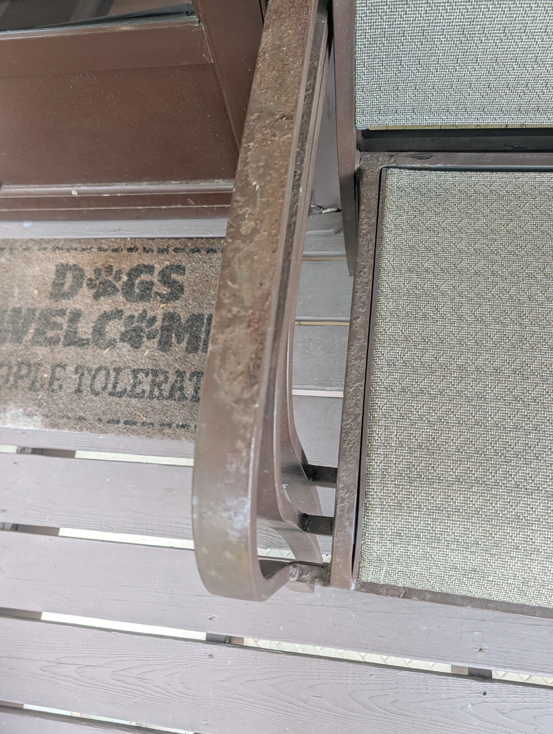 Glass Top Patio Table - photo 4