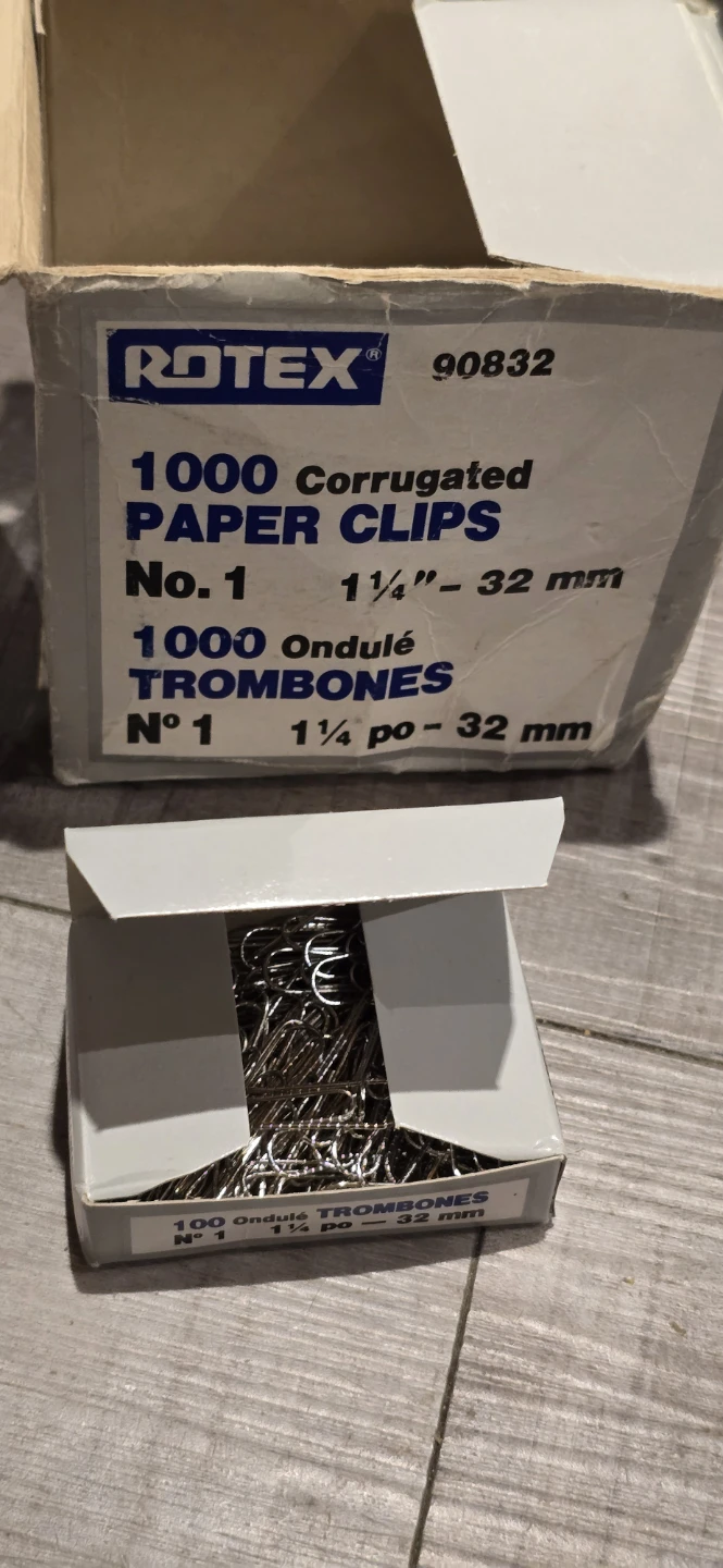 Rotex Corrugated Paper Clips