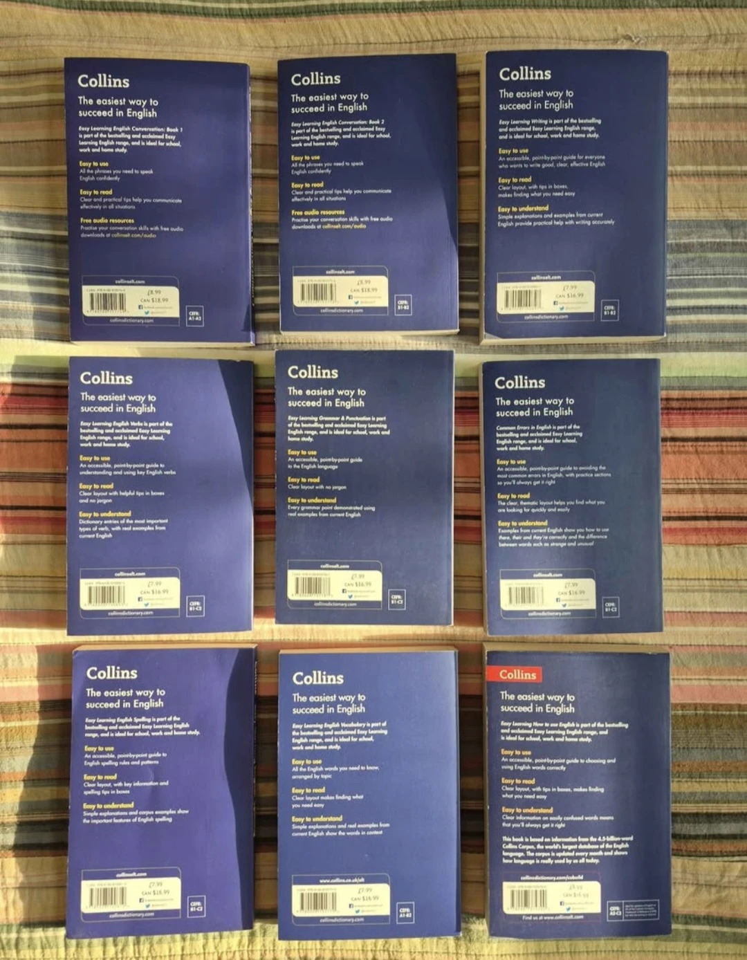 Collins Easy Learning English Books Set - photo 2