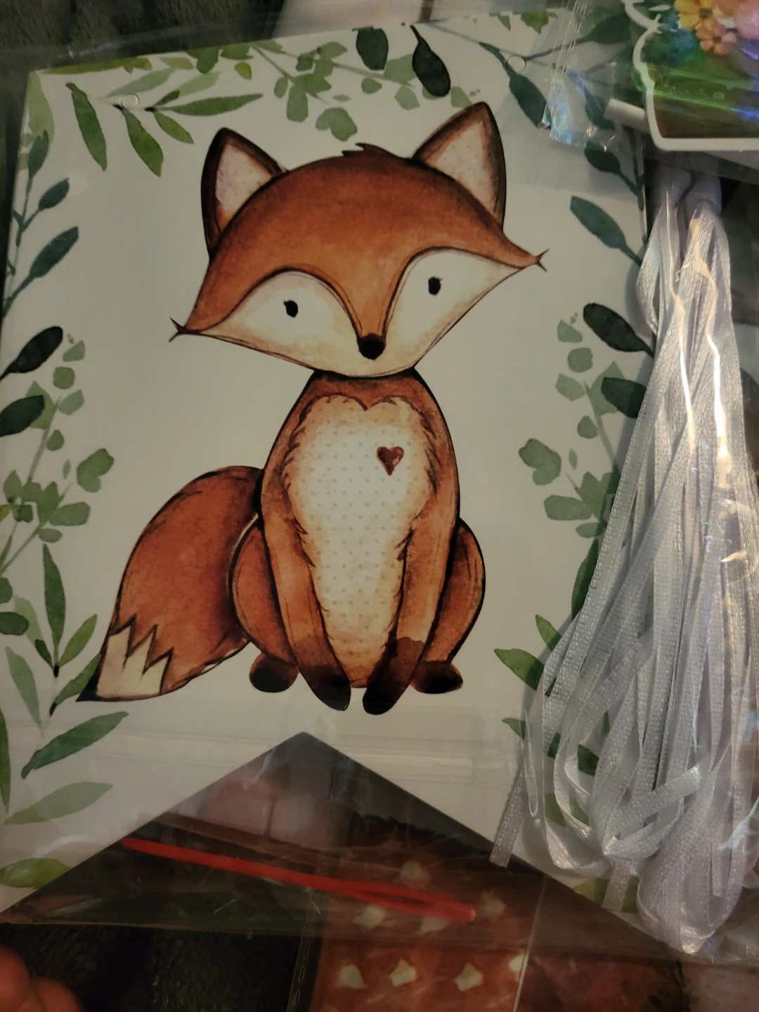 Oh Baby! Woodland Creatures Cake Toppers & Banner Set - photo 2