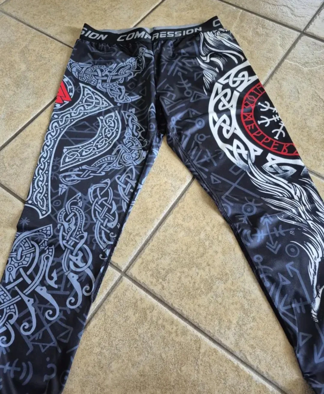 Compression Viking Design Tights - photo 5