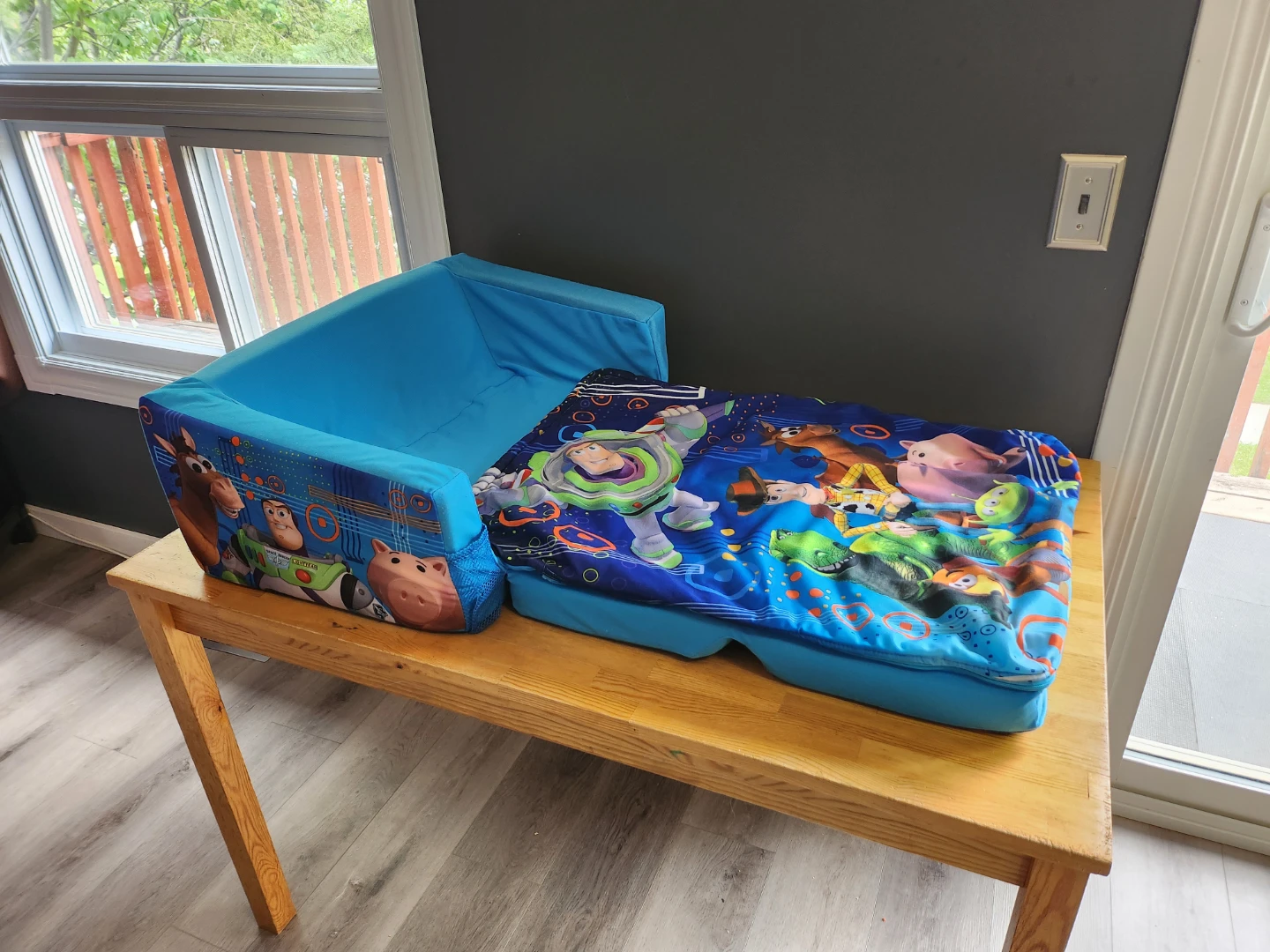 Toy Story Children's 2 in 1 Flip-Open Foam Sofa Bed ⚽️ - photo 3