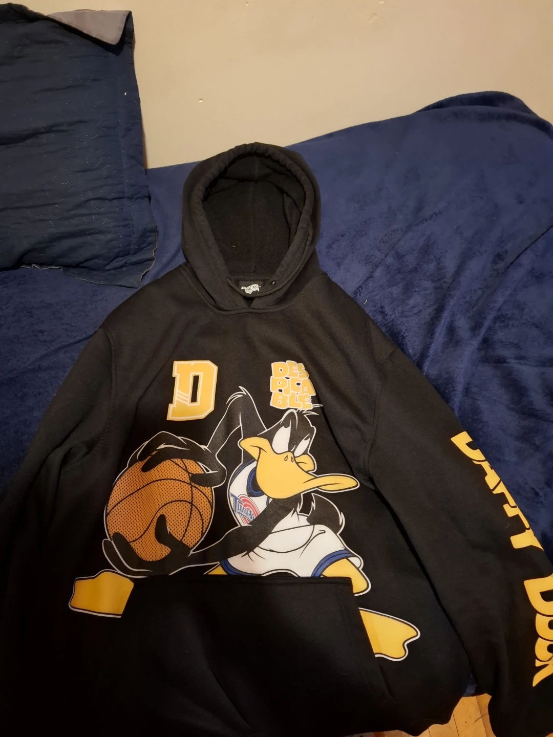 Space Jam Daffy Duck Hoodie XL
