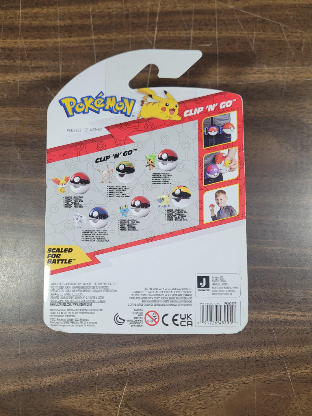 Pokemon Clip 'N' Go Wooloo Battle Figure - photo 2