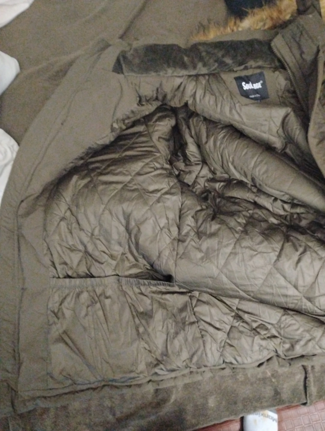 Sedut winter parka with fur-lined hood - photo 5