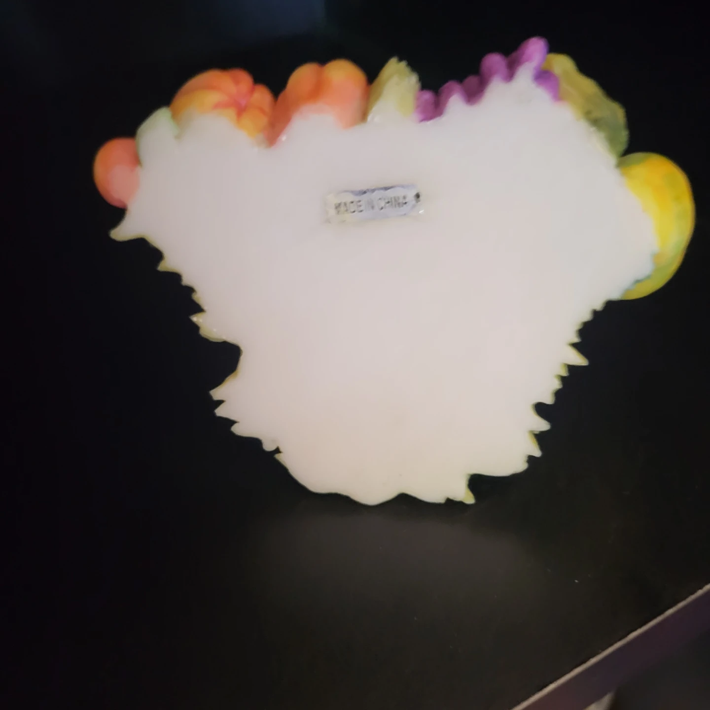 Glass Turkey Decoration with Fruit Base - photo 3