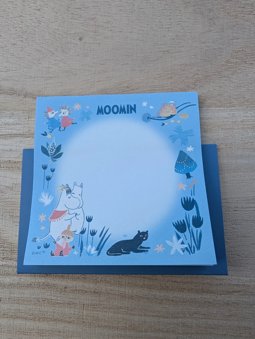 Moomin Notepad (about 25-30 sheets left)