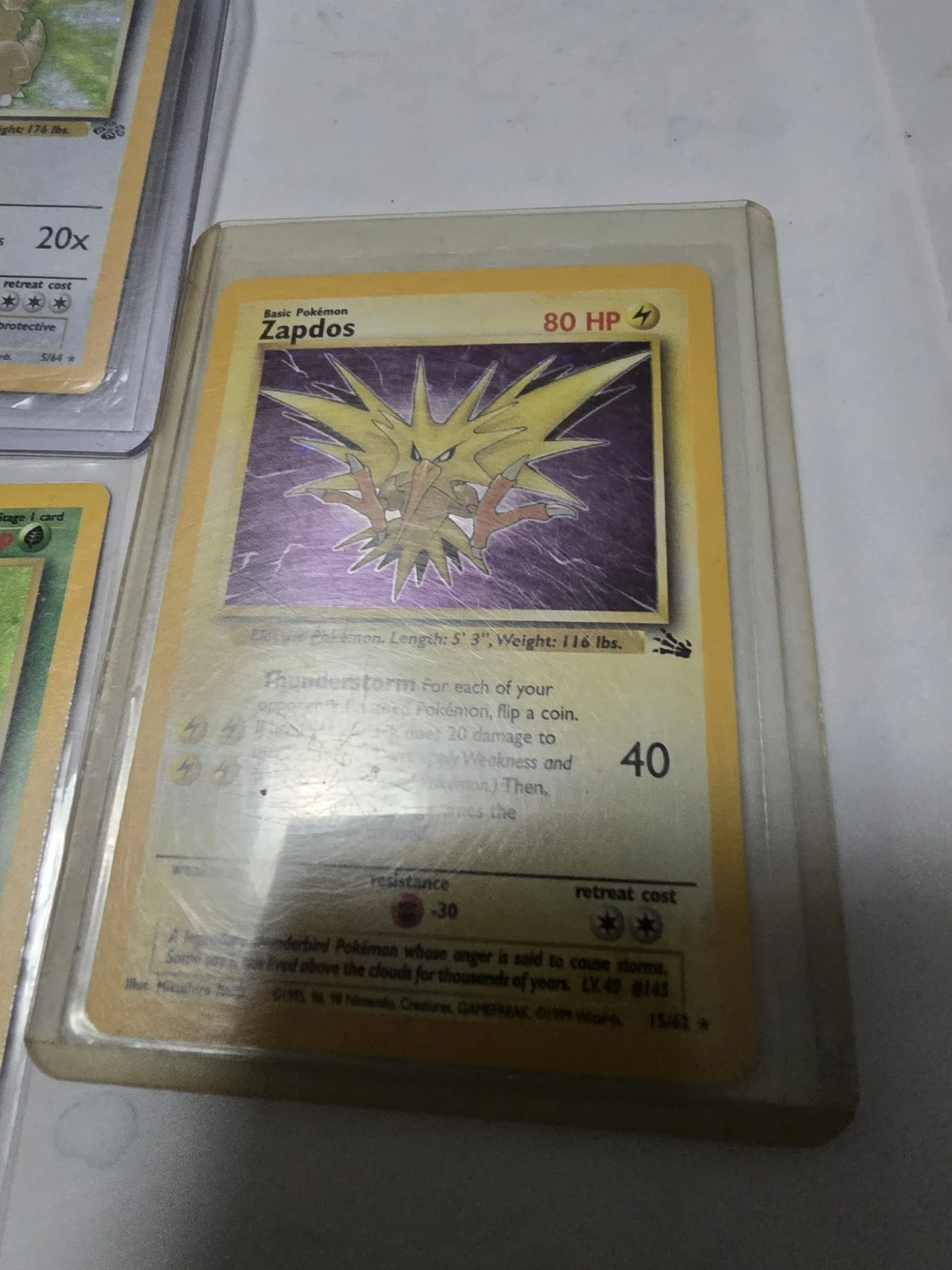Vintage Pokémon cards holographic - photo 2