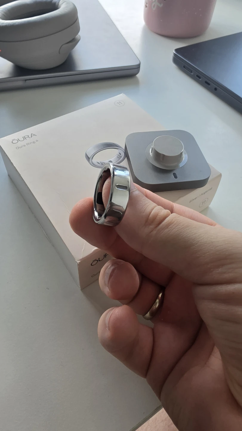 Oura Ring 4 Smart Ring - Size 11 - photo 2