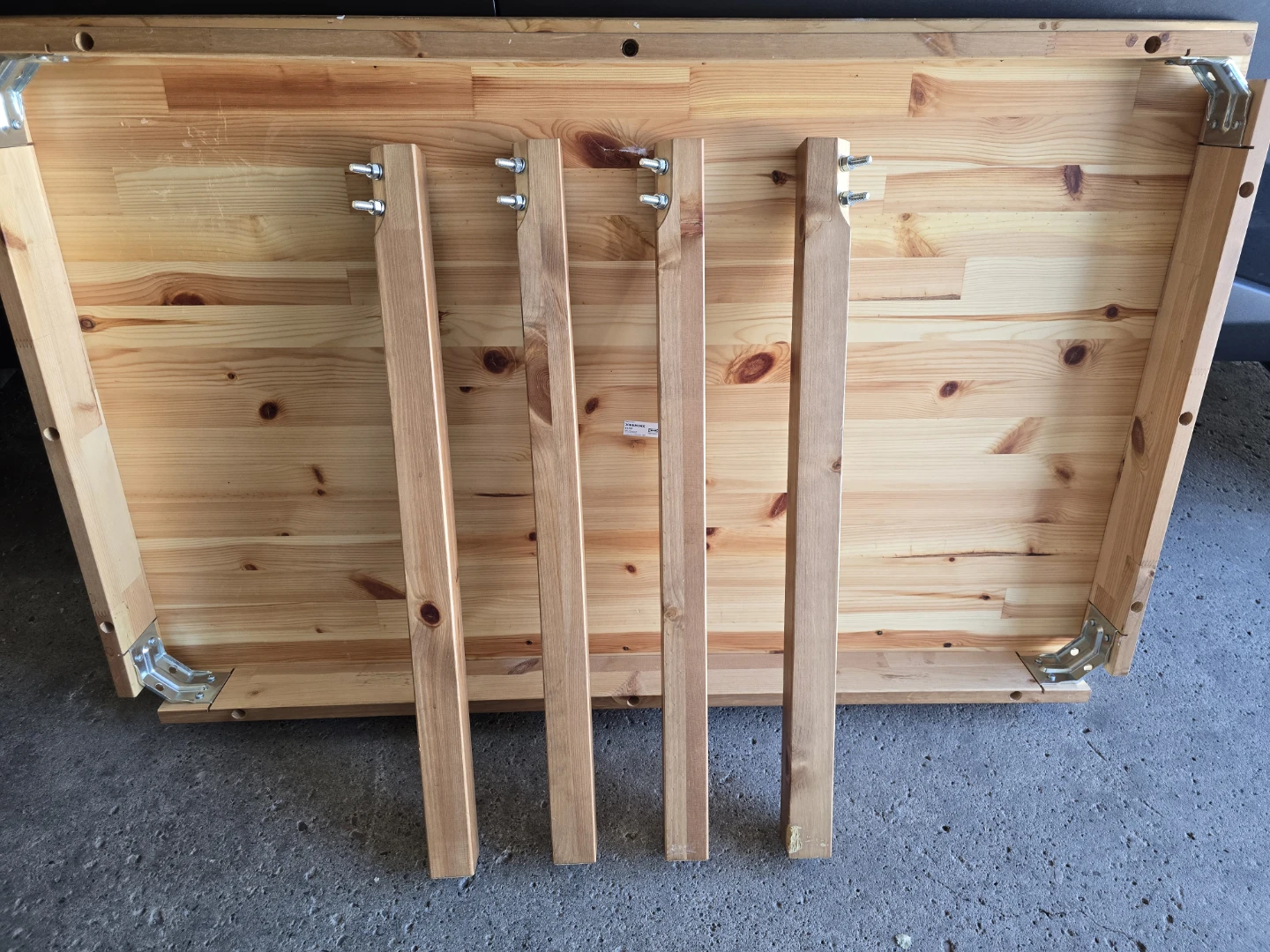 IKEA JOKKMOKK Solid Wood Table with 2 Chairs - photo 3