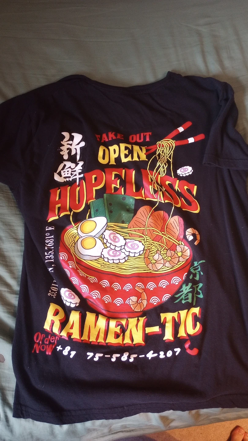 Brave Soul London Ramen Graphic T-Shirt