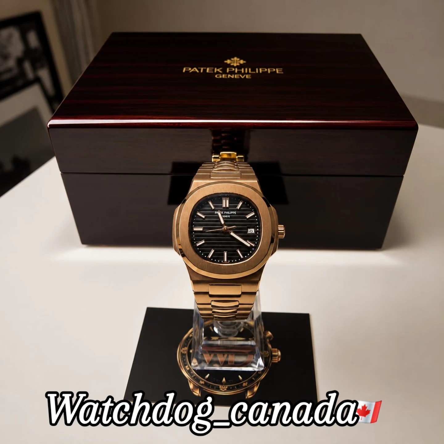 Patek Philippe Nautilus Rose Gold Watch