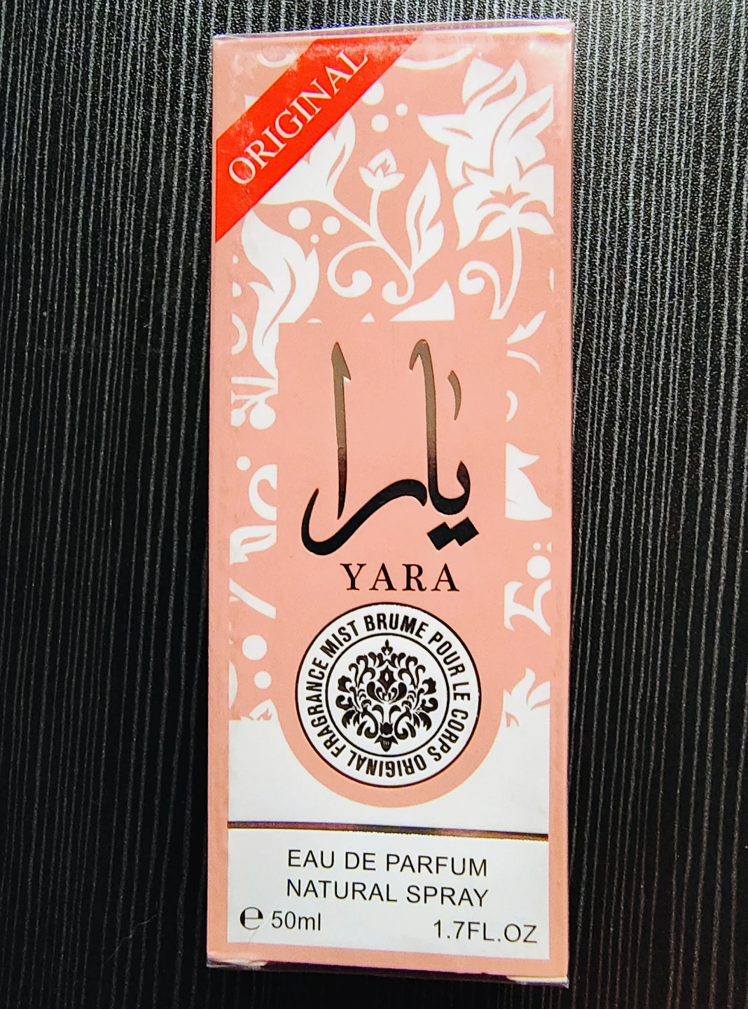 Yara Eau de Parfum Natural Spray 50ml