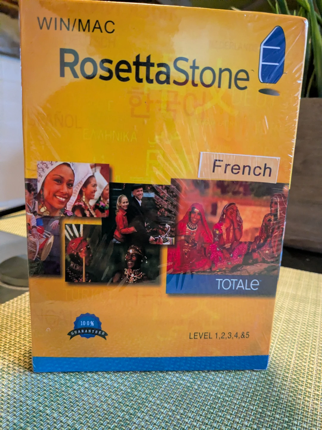 NWT Rosetta Stone French Box Set Levels 1, 2, 3, 4 & 5